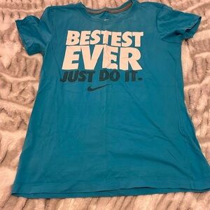 Blue Nike Tee